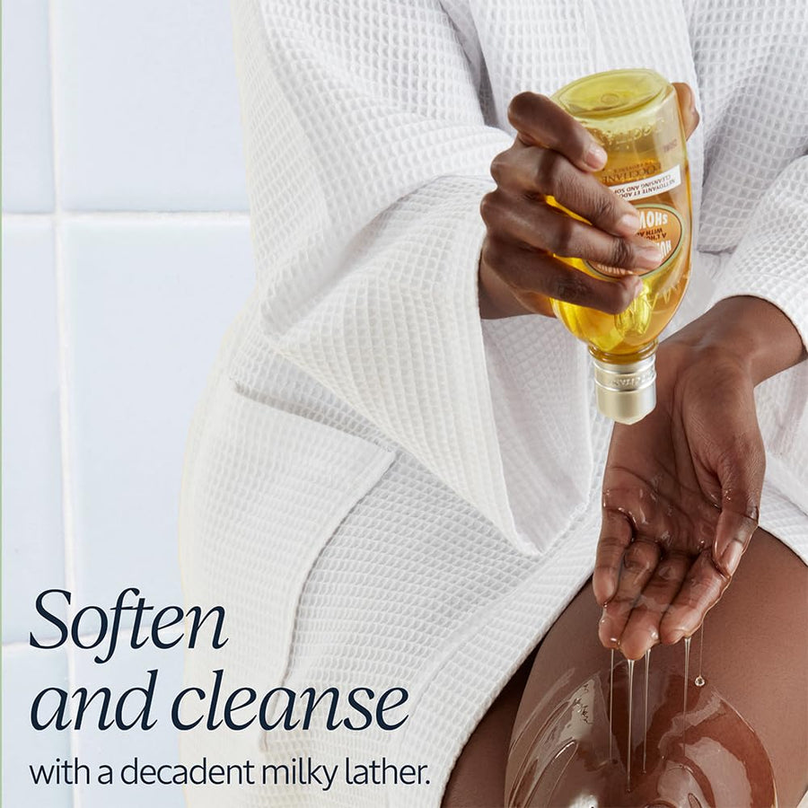 L'OCCITANE Cleansing & Softening Almond Shower Oil: Oil-to-Milky Lather, Softer Skin, Smooth Skin, Cleanse Without Drying
