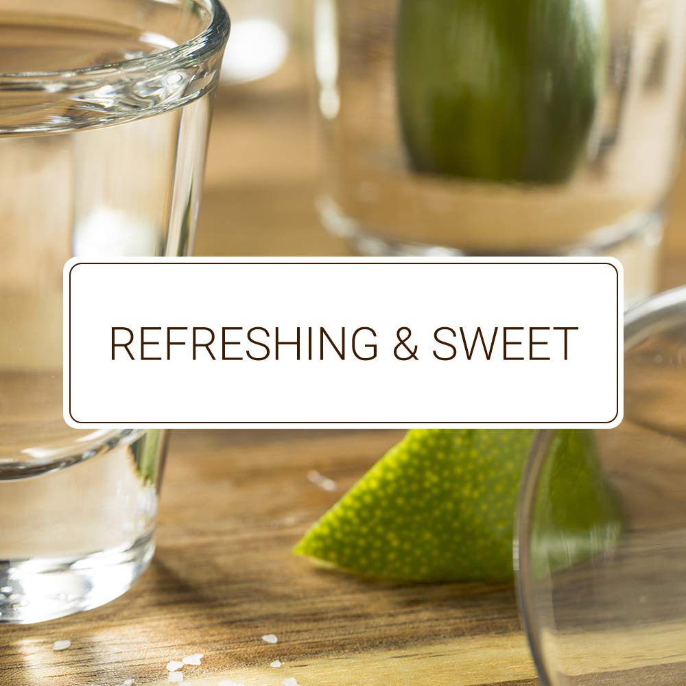 Monin - Mojito Mix Syrup, Sweet Herbal Mint Flavor, Great for Frozen Cocktails, Mocktails, & Delicious Desserts, Gluten-Free, Vegan, Non-GMO (750 ml)