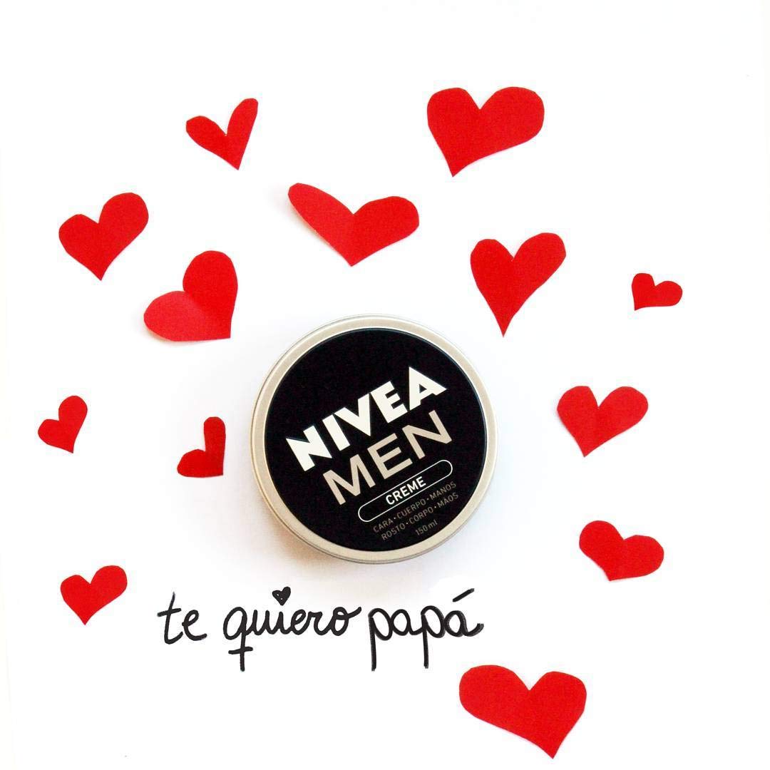 NIVEA Men cream (1 x 150 ml), cream para hombres, crema para cara, crema corporal hidratante, crema multiusos hidratante para el cuidado de la piel masculina