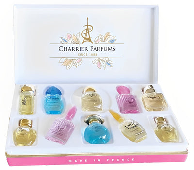 10 Eaux de Parfum Gift Box - 'Collection Précieuse' - 58.8 ml - Made in Provence, France