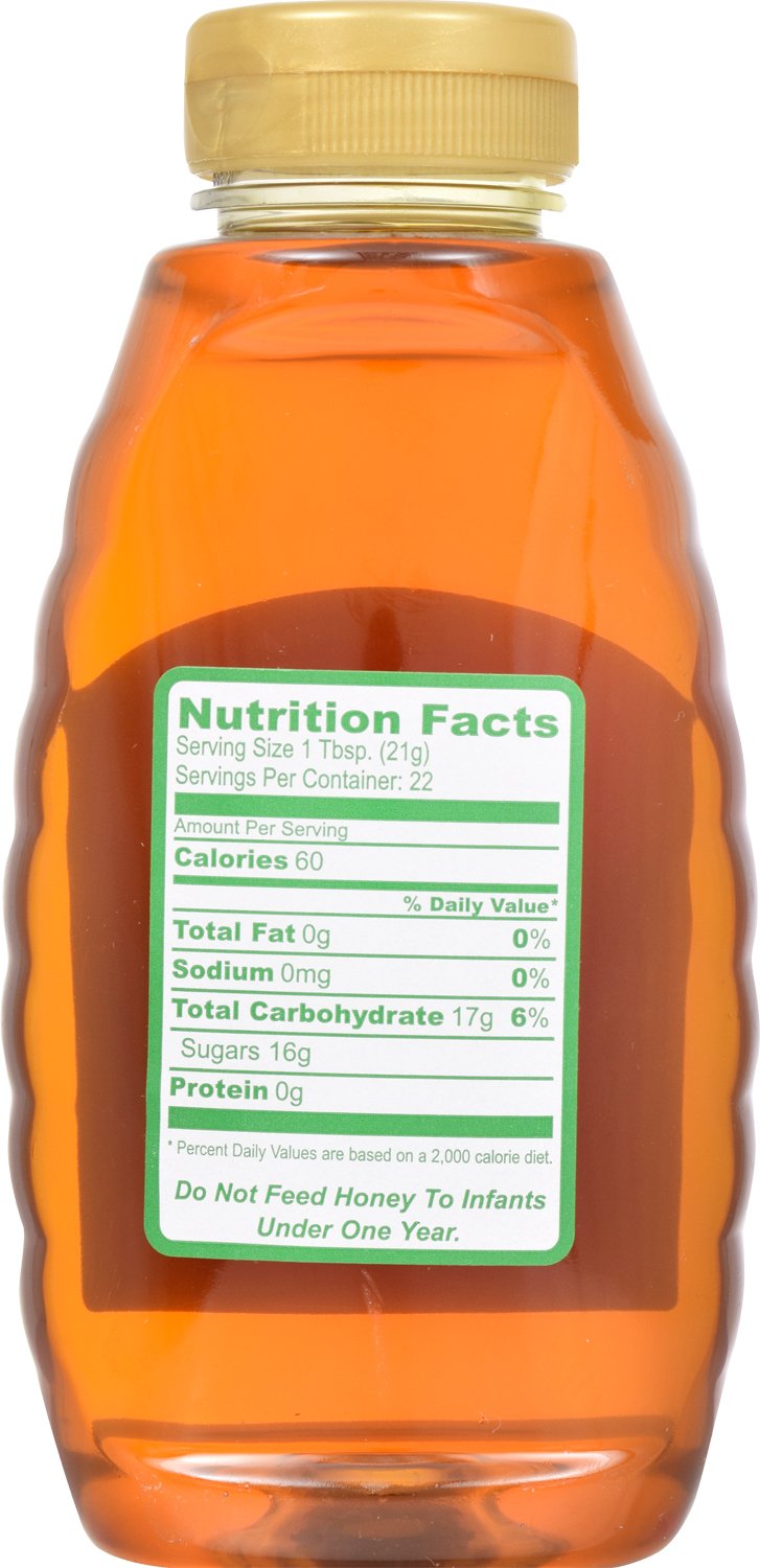 Goya Pure Orange Blossom Honey, All Natural, 16 Ounce