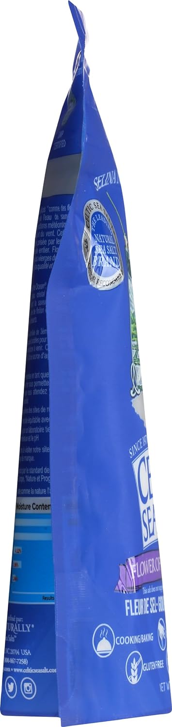 CELTIC SEA SALT Reseal Bag, Flower of Ocean