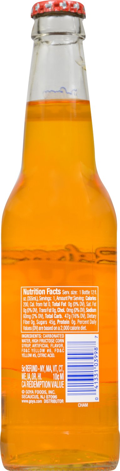 Goya Refresco Cola Champagne, 12 Ounce