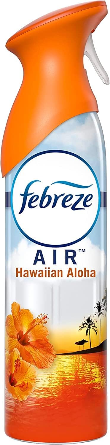 Febreze Odor-Eliminating Air Freshener, Hawaiian Aloha, 8.8 fl oz