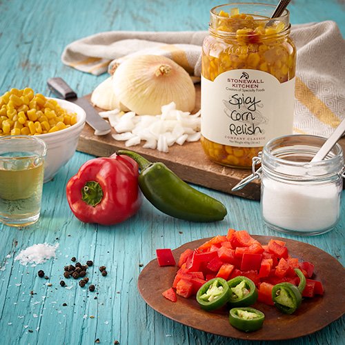 Stonewall Kitchen Spicy Corn Relish - 16 oz