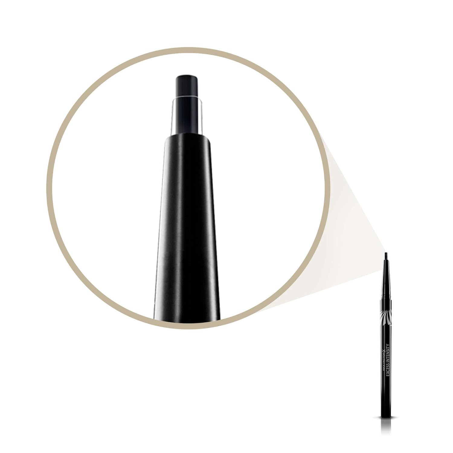 Max Factor Excess Intensity Longwear Eyeliner, No. 04 Excessive Charcoal, 0.006 Ounce