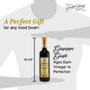 Giusti Premio Aged Balsamic Vinegar of Modena Italy - Italian Aceto Balsamico di Modena IGP Certified for Meats, Vegetables, Bread, and Desserts 16.9 fl oz / 500ml