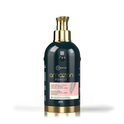 Brscience Amazon Forest Hair Protectant Spray From Heat, Protector de Calor para el Cabello, Leave-In with Coconut, Pracaxi & Buriti Oils, Anti-Frizz Organic Heat Protectant Spray | 6.76 Fl Oz