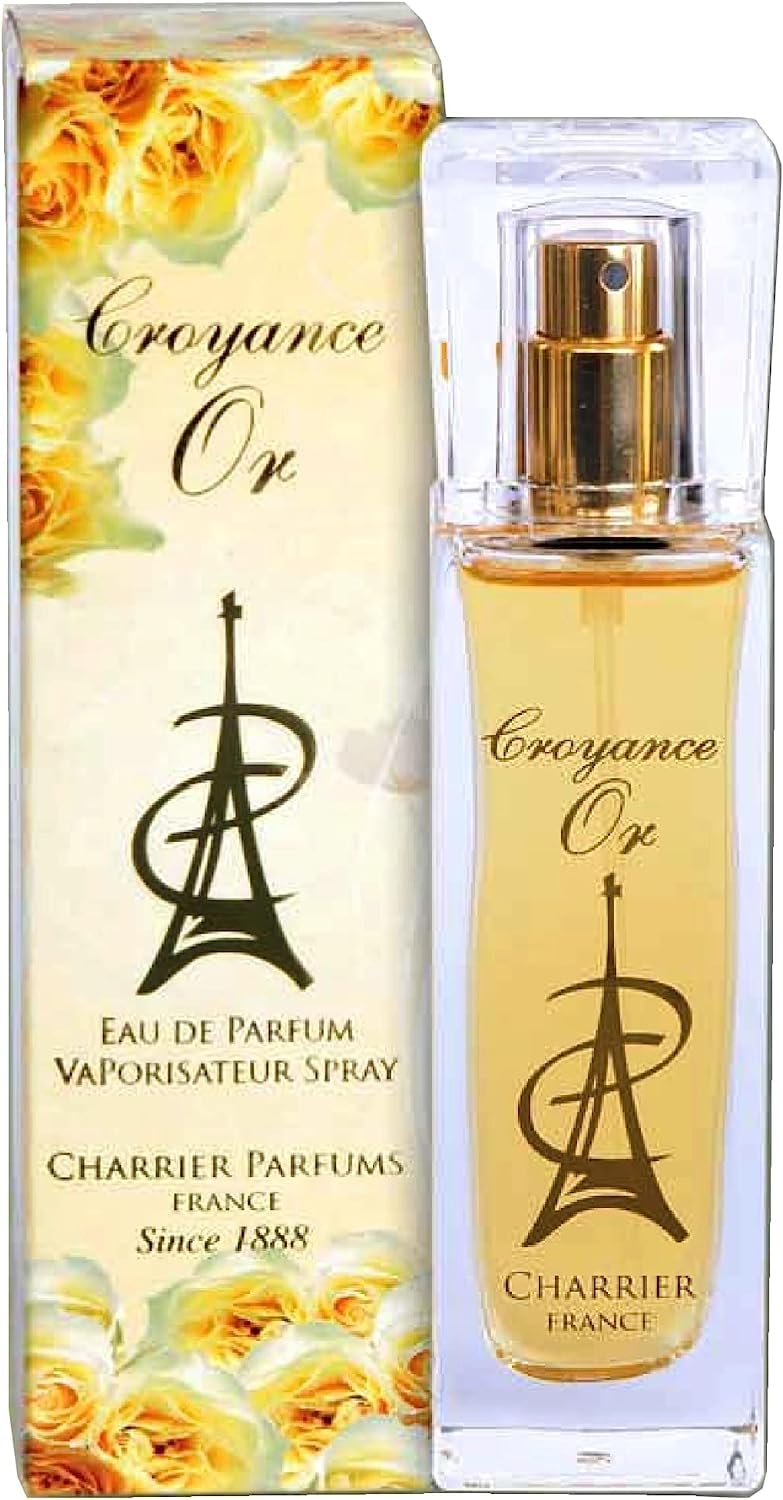Eau de Parfum 'Croyance Or' Spray - 1.06 FL Oz 30 ml - Made in Provence, France