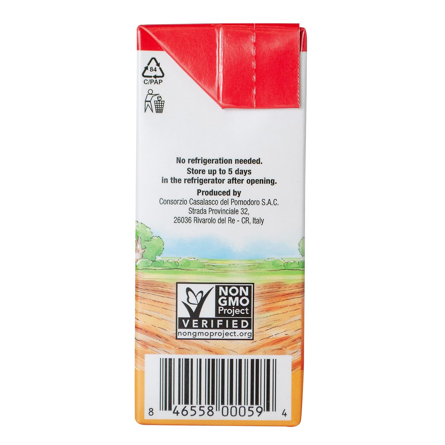 Pomì Crushed Tomatoes with Onion - Creamy, Velvety Italian Tomato Sauce No Salt Added, No Additives or Preservatives Tomato Crushed - Made from 100% Fresh Italian Tomatoes - 13.8oz