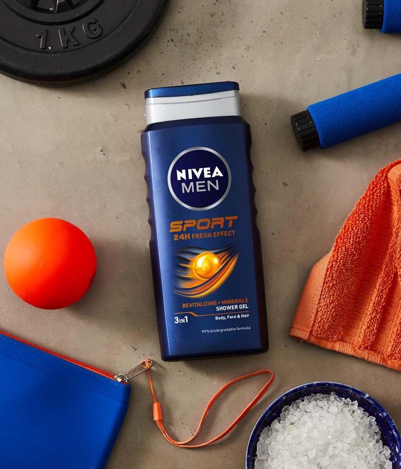 Nivea Men Sport Shower Gel, 250ml
