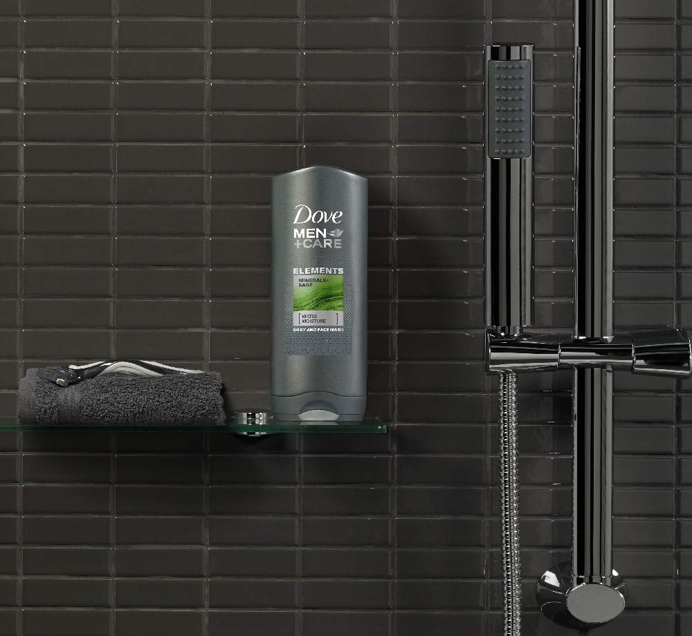 Dove Men+Care Elements Minerals and Sage BodyWash, 400 ml