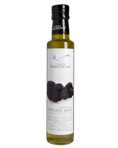 Black Truffle Dressing with 100% ITALIAN Extra Virgin Olive Oil - 250ml - 8.45 Fl oz | Directly imported from selected artisanal farms in Italy