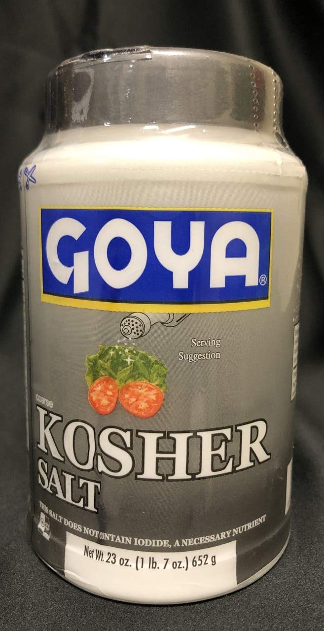 Goya Kosher Salt 23 oz | Goya Sal Kosher 23 oz, 1 pack