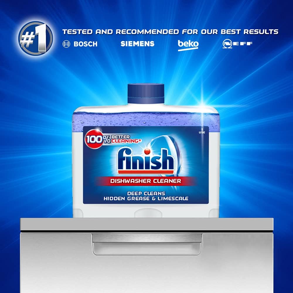 Finish Dishwasher Cleaner, 250 ml