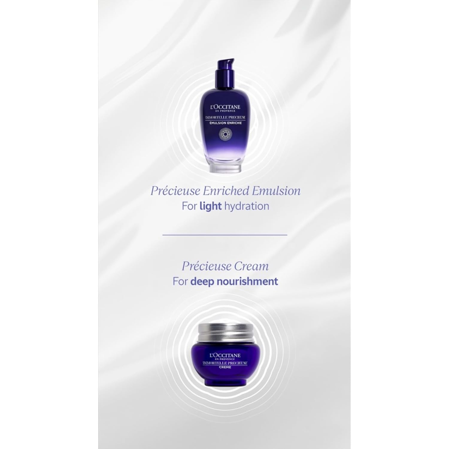 L'OCCITANE Immortelle Precious Enriched Emulsion 2.60 oz