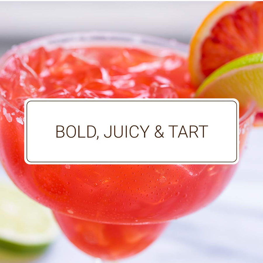 Monin - Blood Orange Puree, Tart, Juicy Citrus Taste, Great for Lemonades, Cocktails, and Culinary Creations, Vegan, Gluten-Free (1 Liter)