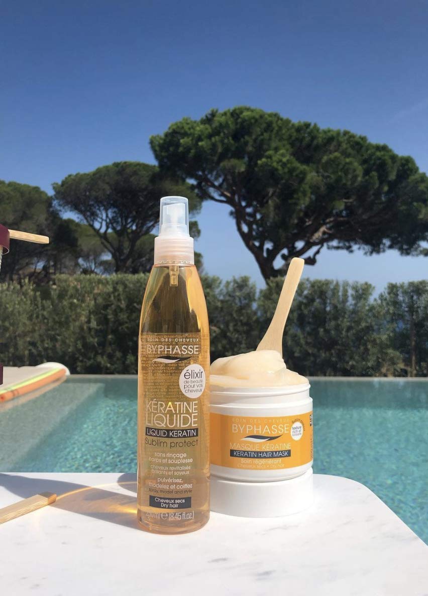 Byphasse Pack OF 3 - Keratin liquid sublim protect for dry hair - 250 ml