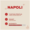 Kimbo 10 Count Napoli Capsules in Aluminium - Smooth & Rich Italian Roast for Nespresso