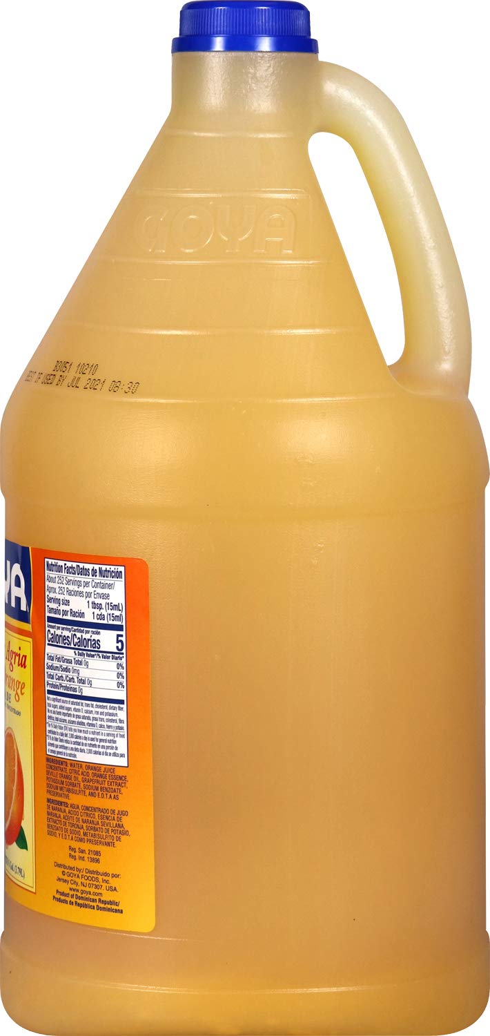 Goya Foods Bitter Orange Marinade, 128 Ounce 1 Gallon