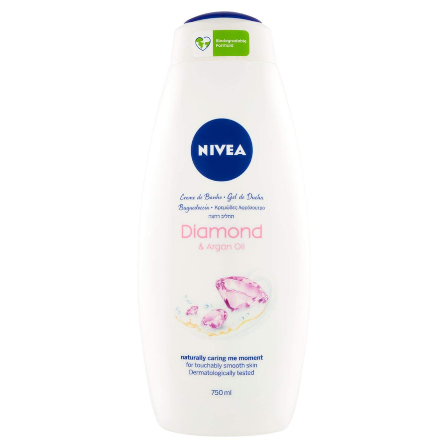 Nivea Care Shower Gel, Diamond, 25.36 Ounce