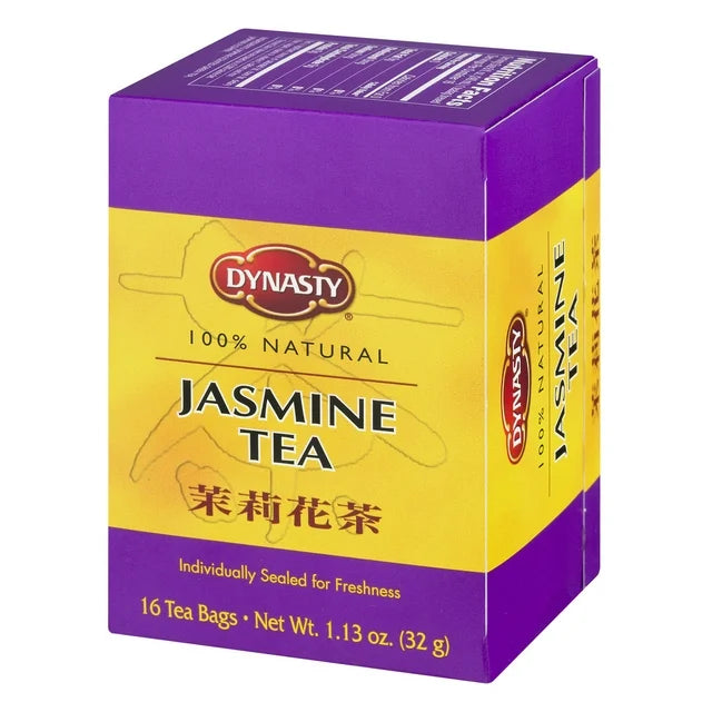 Dynasty Tea - 100% Natural Jasmine Tea Bags, 16 ct