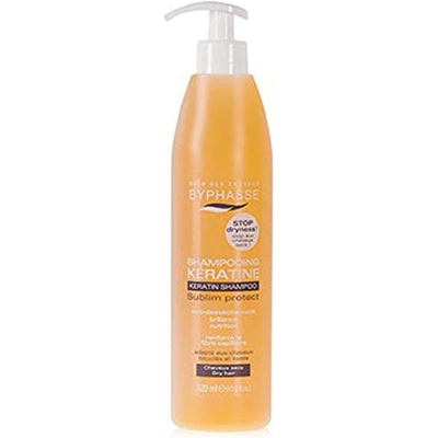 Byphasse Keratin Shampoo, 520 ml