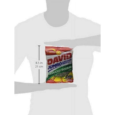 David Jumbo Reduced Sodium Sunflower Seeds Roasted And Salted