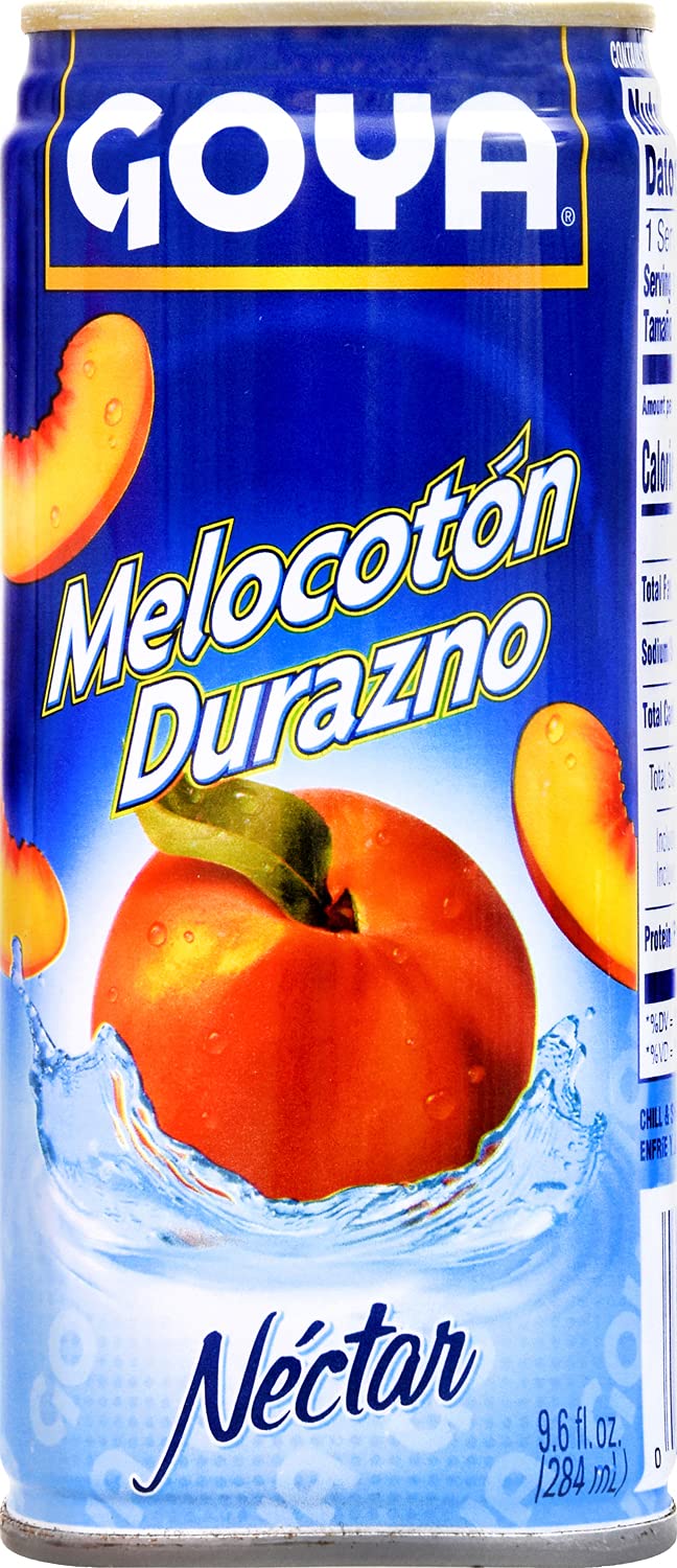 Goya Foods Peach Nectar, 9.6 Ounce