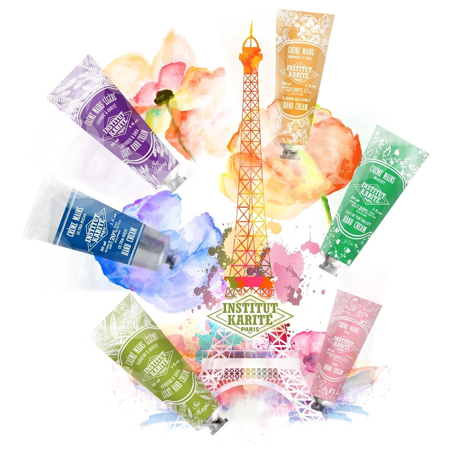 Cherry Blossom Shea Butter Hand Cream30ml | Notes of Cherry Blossom Light Nourishing Hand Cream