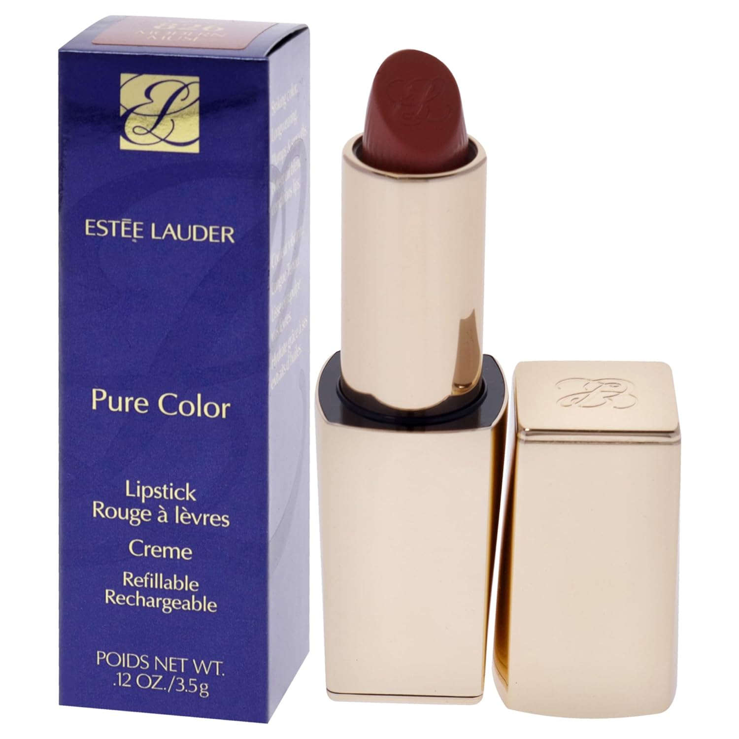 Estee Lauder Pure Color Creme Lipstick - 826 Modern Muse for Women - 0.12 oz Lipstick