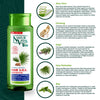 Natur Vital Hair S.O.S. Bio Ecocert Natural, Plant-based Prevention Shampoo with Saw Palmetto