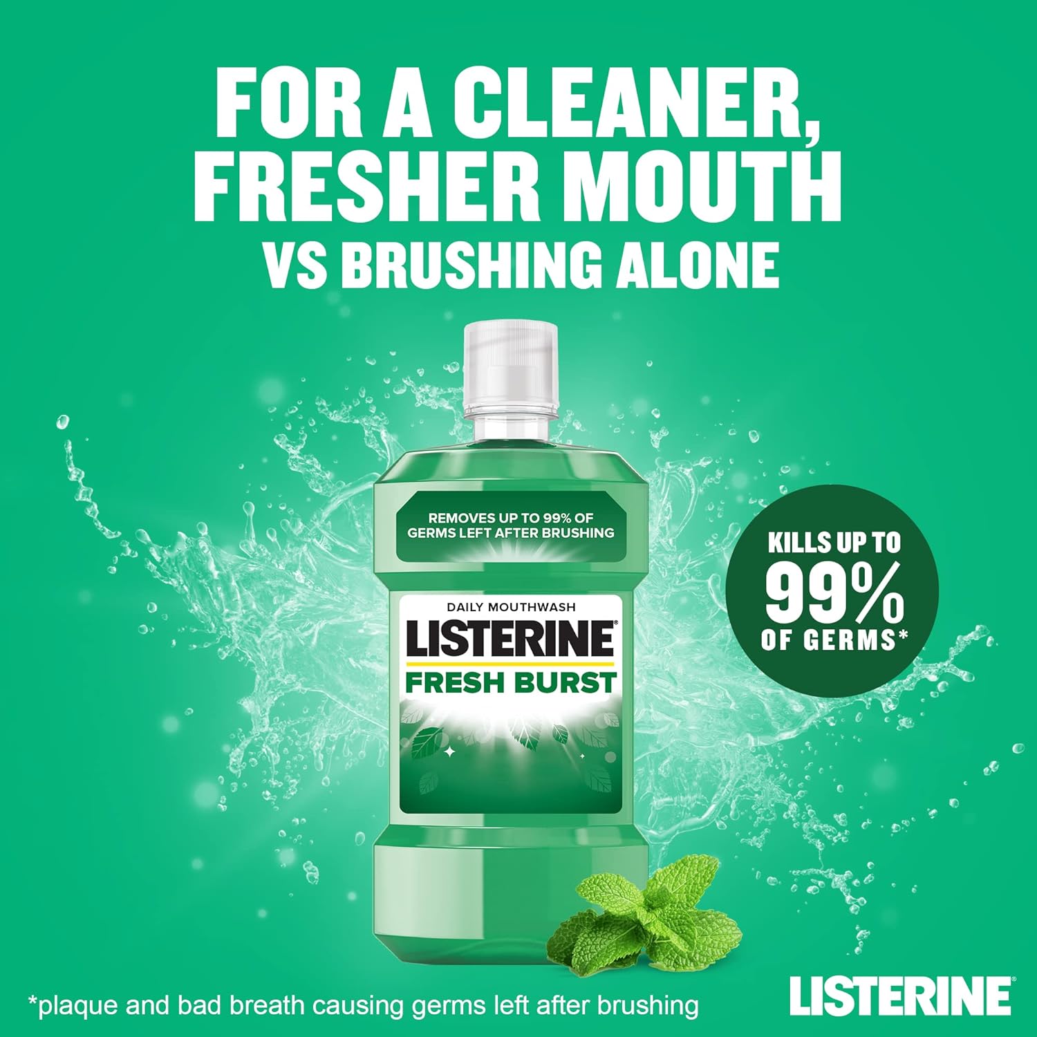 Listerine Freshburst Mouthwash 250ml