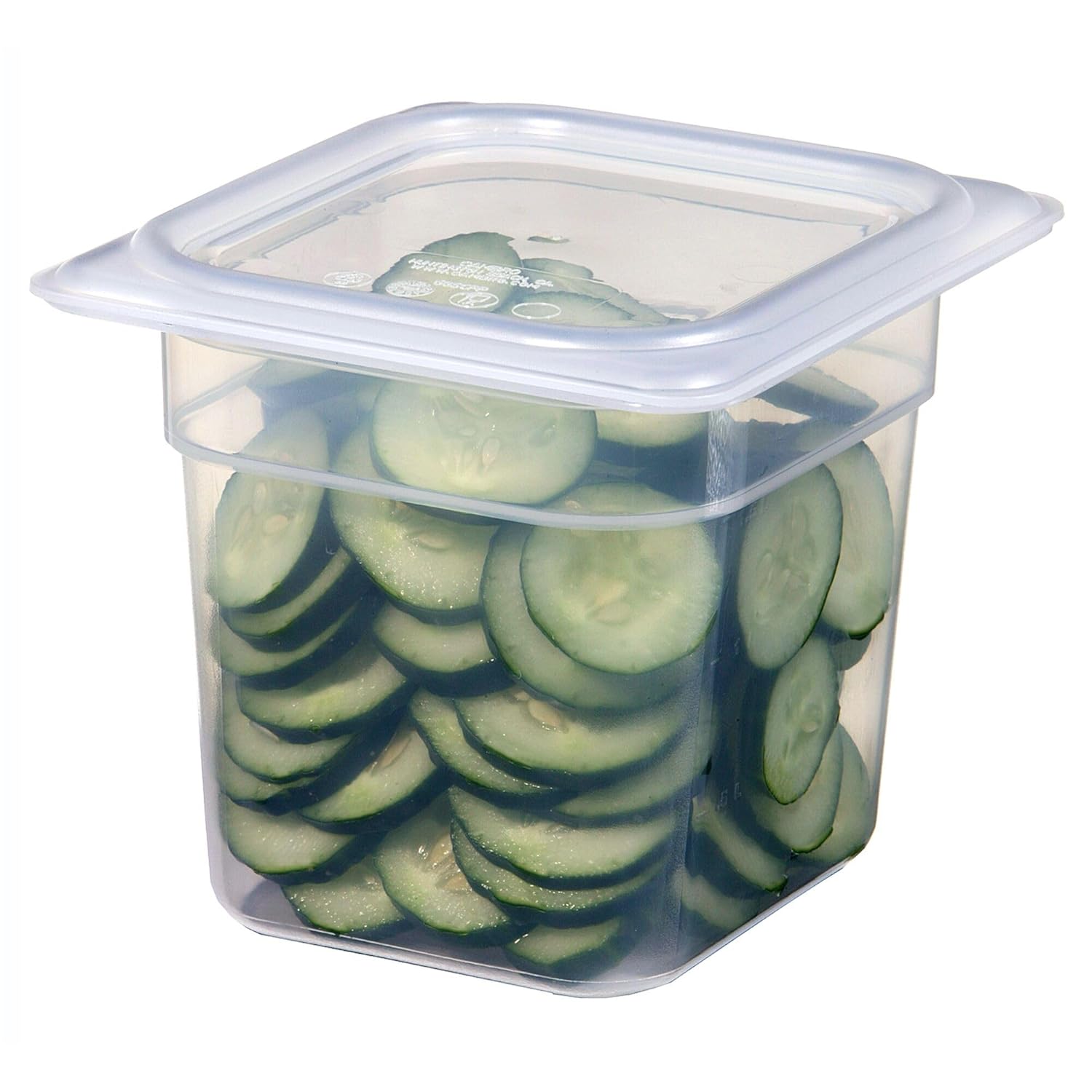 Cambro 60PPCWSC190 Food Pan Seal Cover, 1/6 Size (Pack of 1)