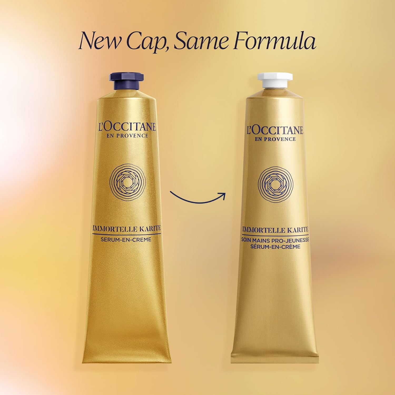 L'OCCITANE Immortelle Shea Youth Hand Cream: Anti-Aging, Nourish with Shea Butter, Improve Skin Elasticity with Immortelle Essential Oil