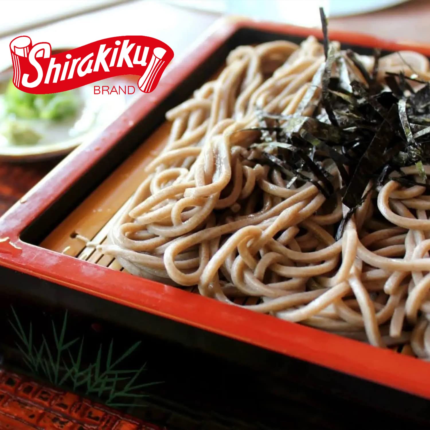 Shirakiku Style Zaru Soba Noodles | Japanese Dried Buckwheat Instant Noodles with Yams Flavor | Contains Wheat flour Easy to Cook Asian Noodles 360g/12.7 Oz (Pack of 1)