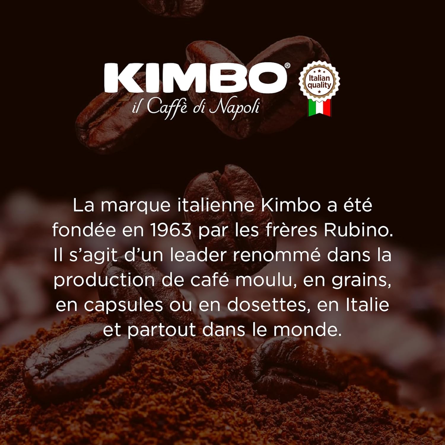 Kimbo Roasted Coffee Beans (Aroma Gold, 2.2 Pounds)