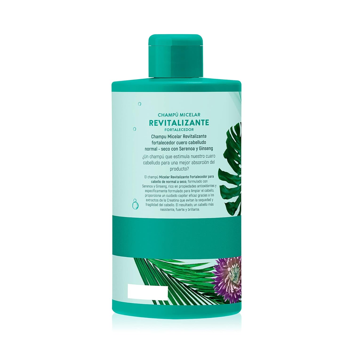 TULIPAN NEGRO Micellar shampoo Revitalizing and Strengthening With Serenoa and Ginseng 13.50 Fl Oz