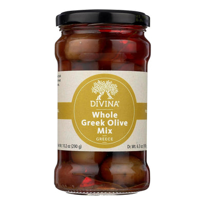 Divina Greek Olive Mix, 6.36 oz