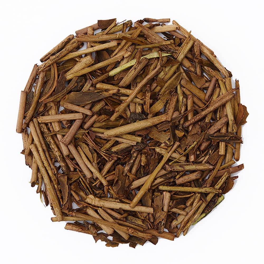 [Sugimoto Tea] Hojicha, Roasted Green Tea Stems, Authentic Japanese Origin, Low-Caffeine Loose Leaf, Bulk Size from Shizuoka, Japan, Relaxing Evening Tea, Antioxidants, 8 oz Bag (227g)