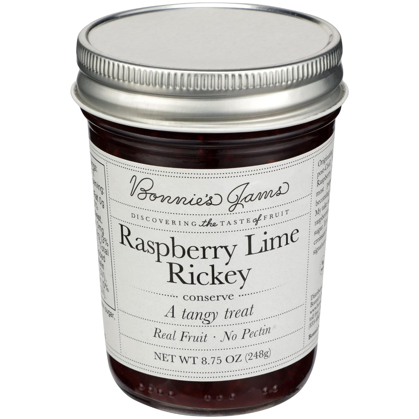 BONNIES JAMS Raspberry Lime Rickey Jam, 8.75 OZ