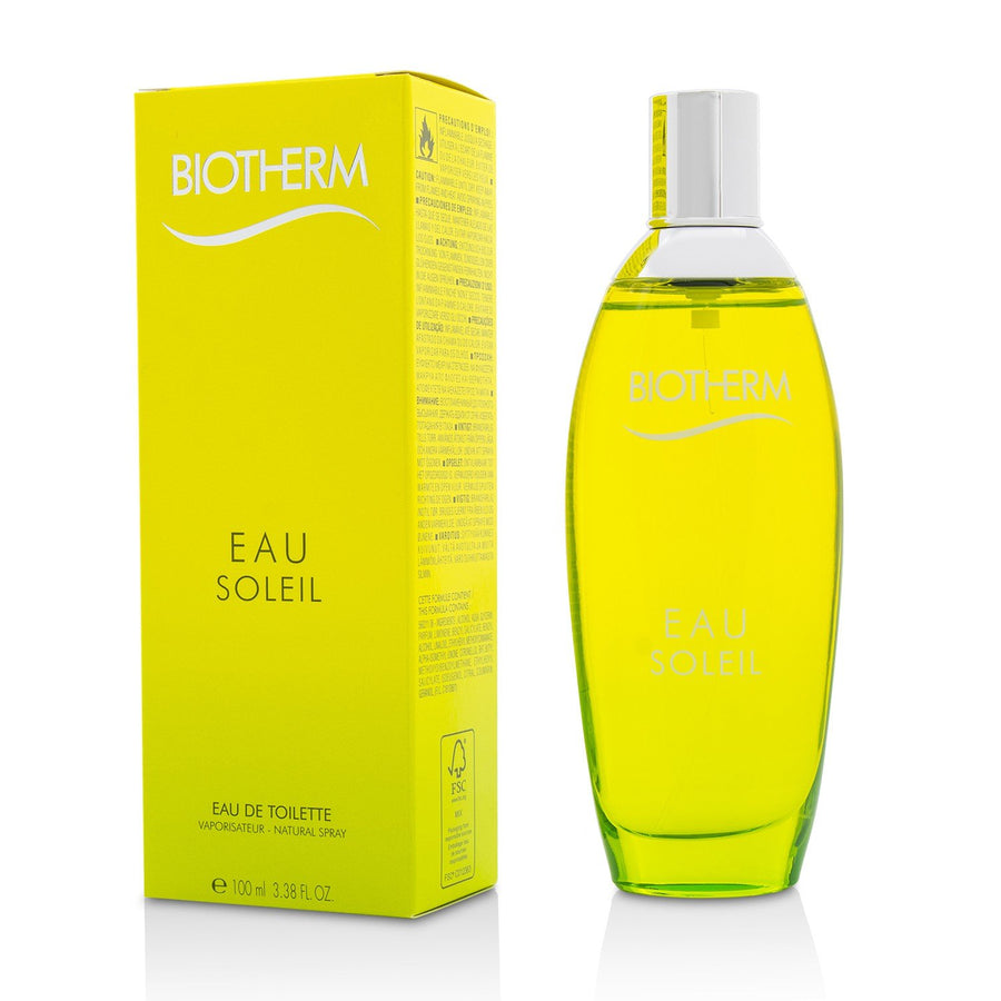 Biotherm Eau de Toilette Spray, Soleil, 3.38 Ounce