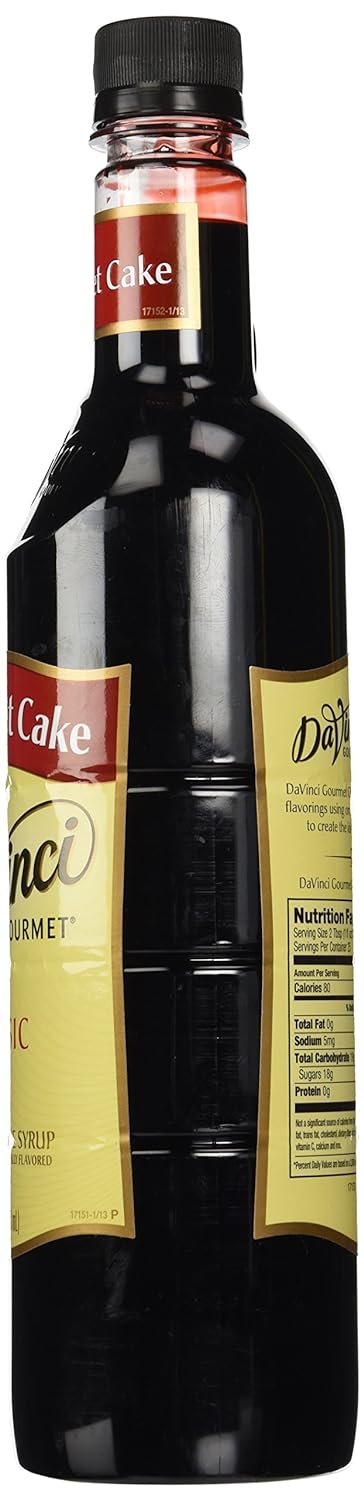 Da Vinci Red Velvet Cake Syrup, 750 ml Bottle