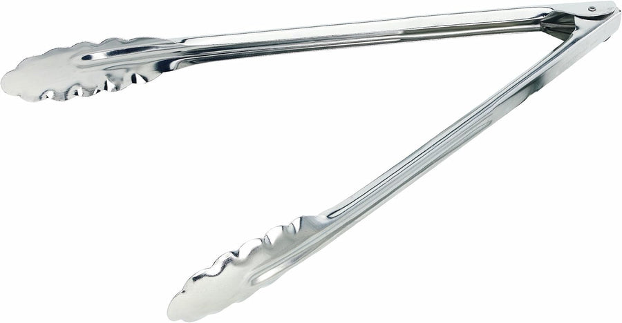 Crestware 9-1/2-Inch Extra Heavy Duty Tong, 1, Silver