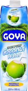 Goya Foods 100% Pure Coconut Water, 33.79 Ounce