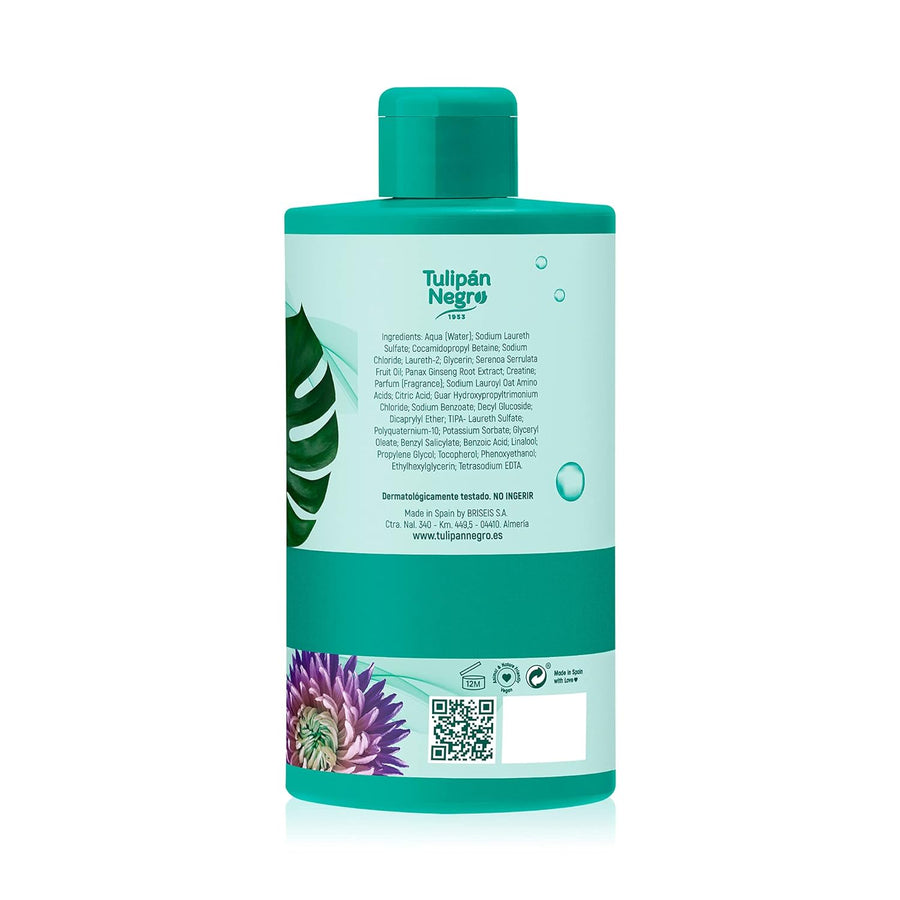 TULIPAN NEGRO Micellar shampoo Revitalizing and Strengthening With Serenoa and Ginseng 13.50 Fl Oz
