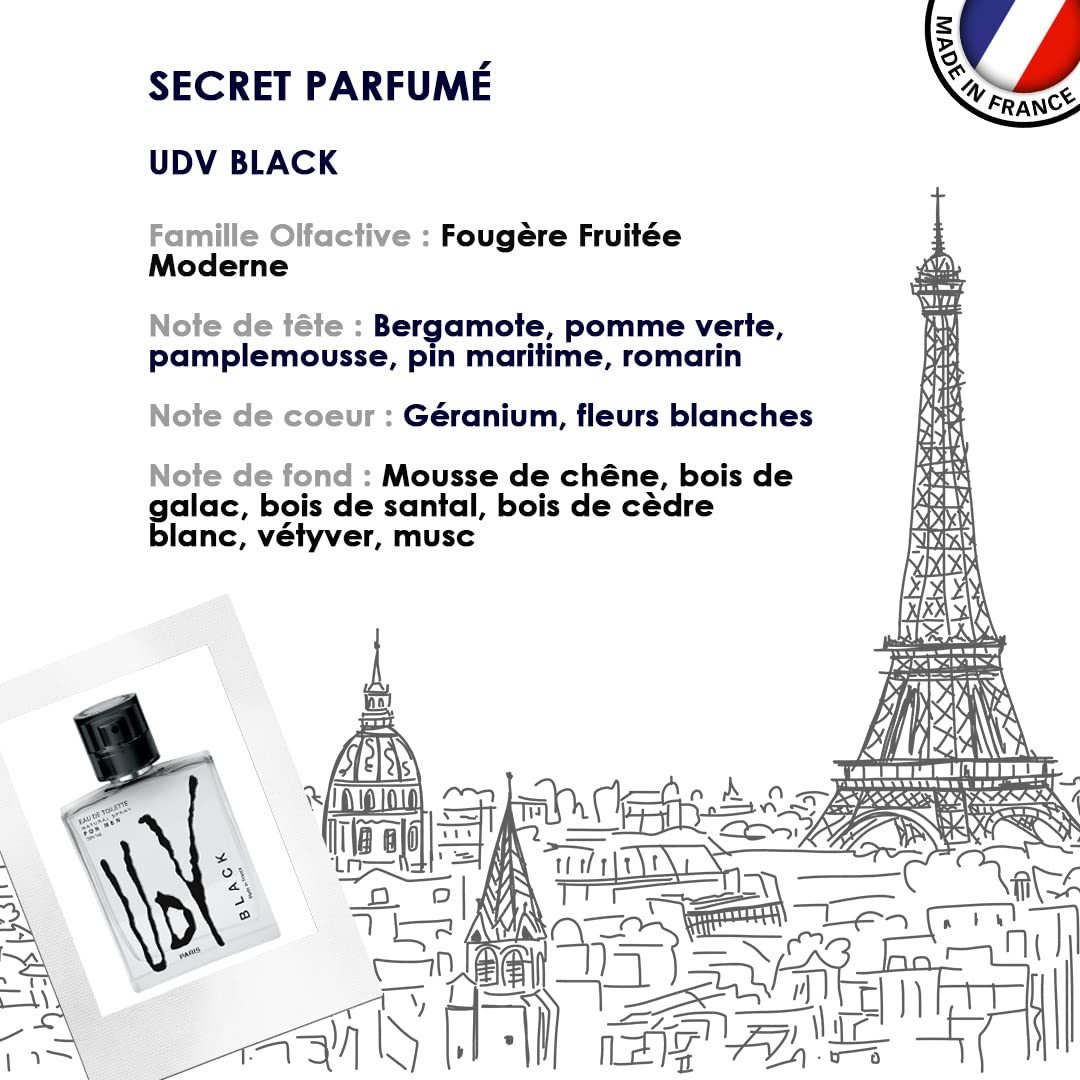 Ulric De Varens Eau De Toilette 60ml Black by Ulric de Varens