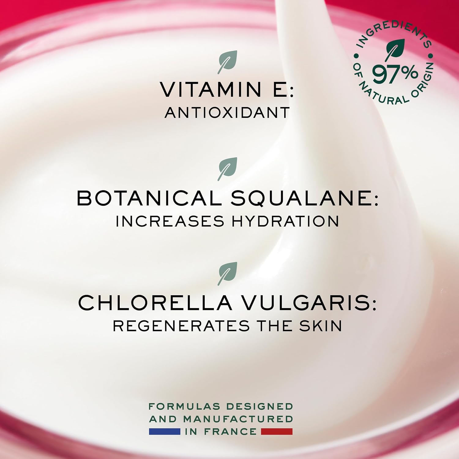 NUXE Merveillance Lift Velvet Cream - Smoothing & Firming Vegan Cream with Wrinkle Correction, 1.7 Oz