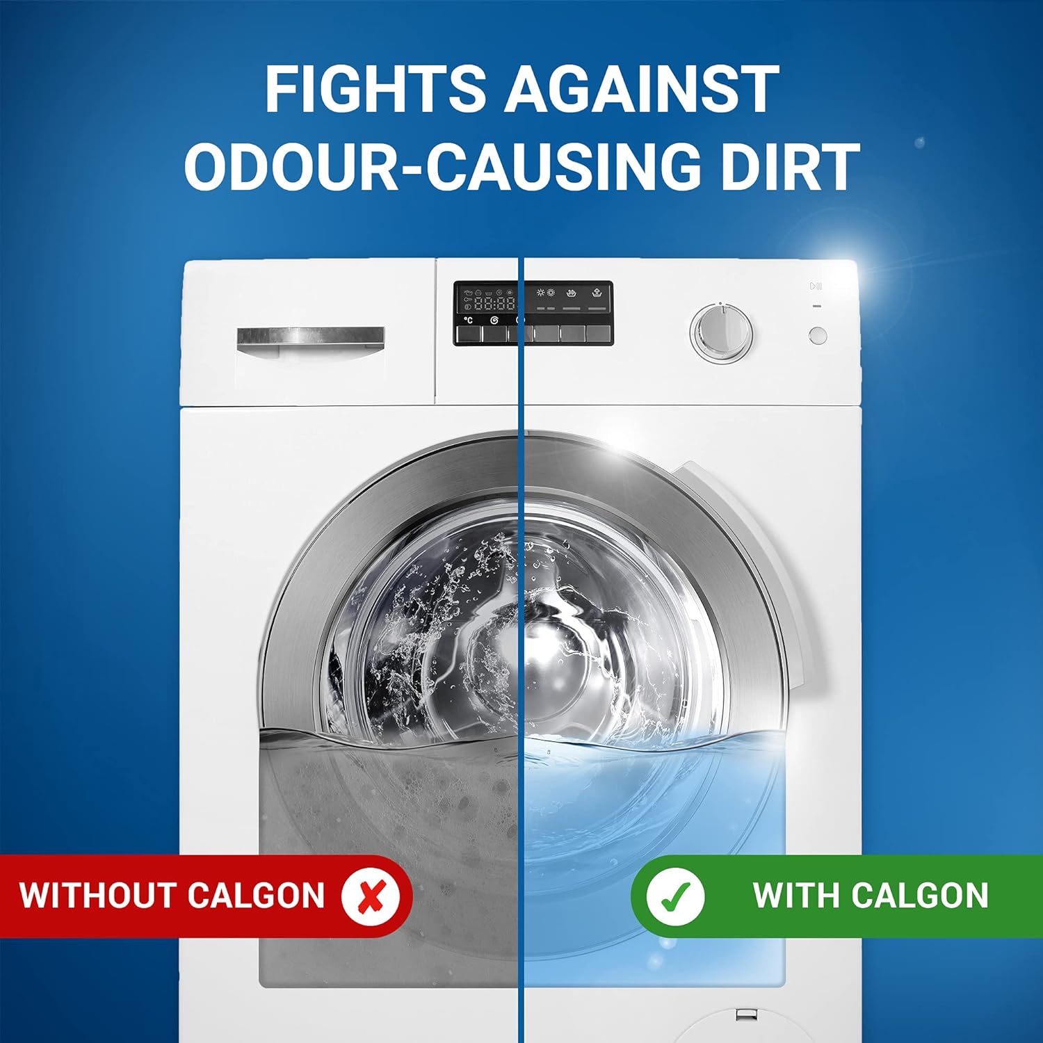 Calgon Powder 3-in-1 Water Softener, 600 g