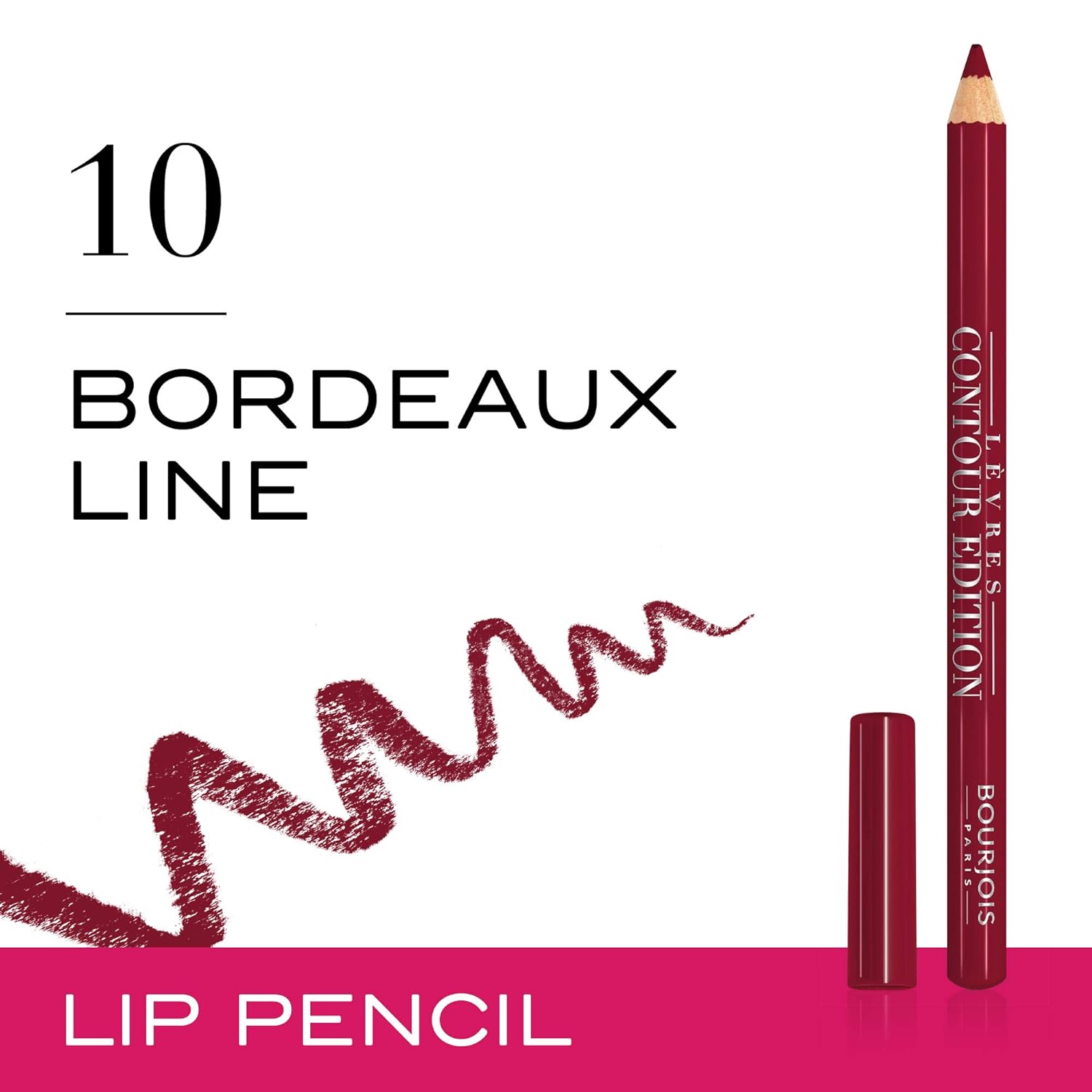 Lèvres Contour Edition 10 Bordeaux Line